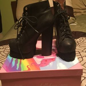 Black booties